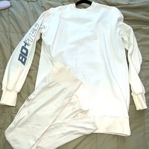 Bo & Tee Sweater Dress with matching Leggings